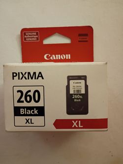 Canon PG 260XL Black High Yield Ink Cartridge 3706C001