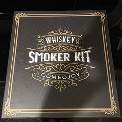 Whiskey Smoker Kit With Ice Cube Molds