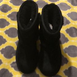 Girls black UGG boots