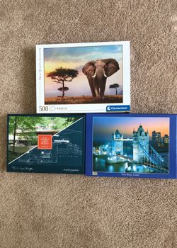 500 Piece Jigsaw Puzzles 