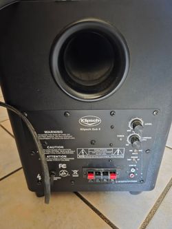 Klipsch Sub 8 Powered Subwoofer
