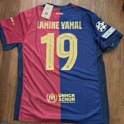 Fc Barcelona Home Jersey Yamal L & 2XL
