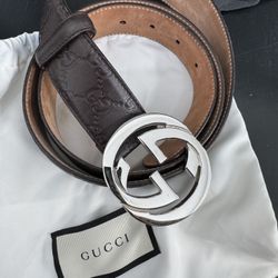 Brown Gucci Belt