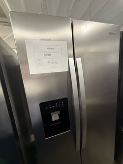 Whirlpool Side-by-Side Stainless Steel Refrigerator