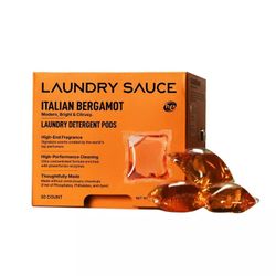 Laundry Sauce Pods And Dryer Sheets ITALIAN BERGAMOT 