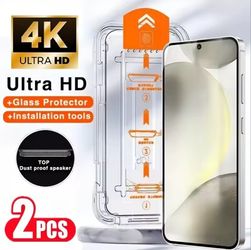 Samsung Galaxy ((S25 ))Tempered Glass  2Pcs