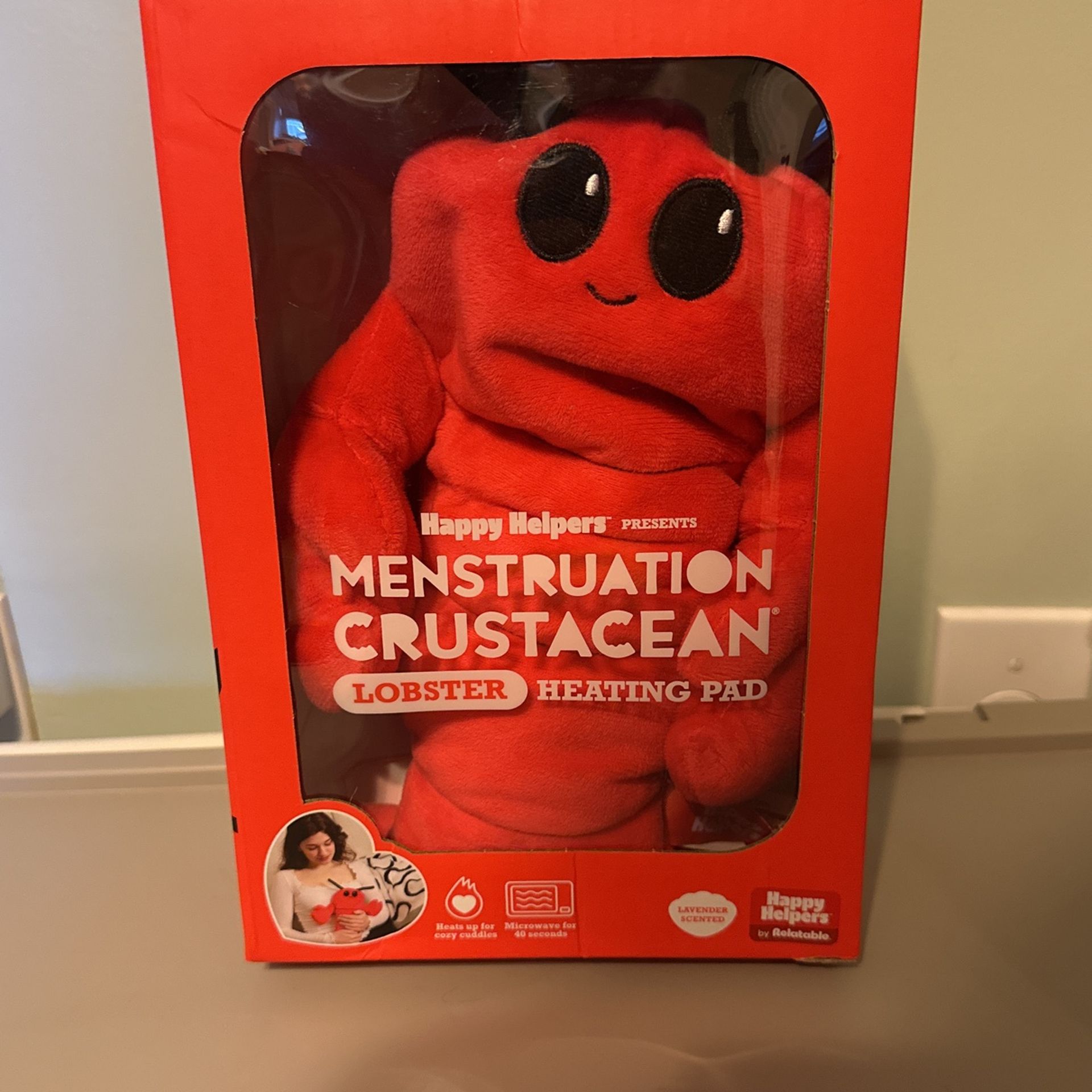 Lobster Menstruation Heating Pad