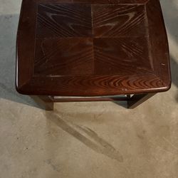 Wood table