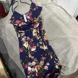 Beautiful Flower Long Dress