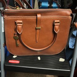 Brand New Fossil Bag-leather 