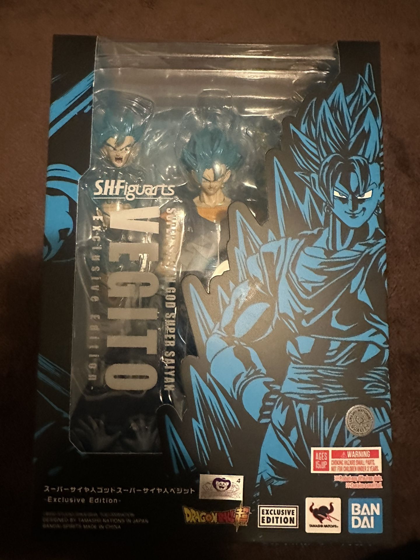 Sh Figuarts Super Saiyan Blue Vegeta Dragon Ball Super Action Figure