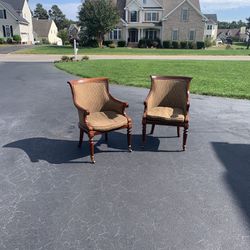 Cloth Antique Sitting Chairs 