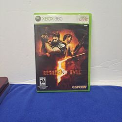 Resident evil 5 xbox 360