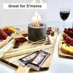 Tabletop Fire Pit & S'mores Kit (2-pack)