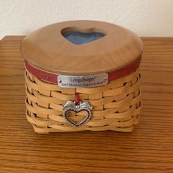 2005 Longaberger Hostess Appreciation Basket W/Liner RETIRED 