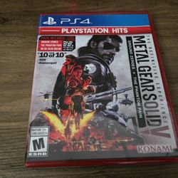 Metal Gear Solid V 5 The Definitive Experience PS4
