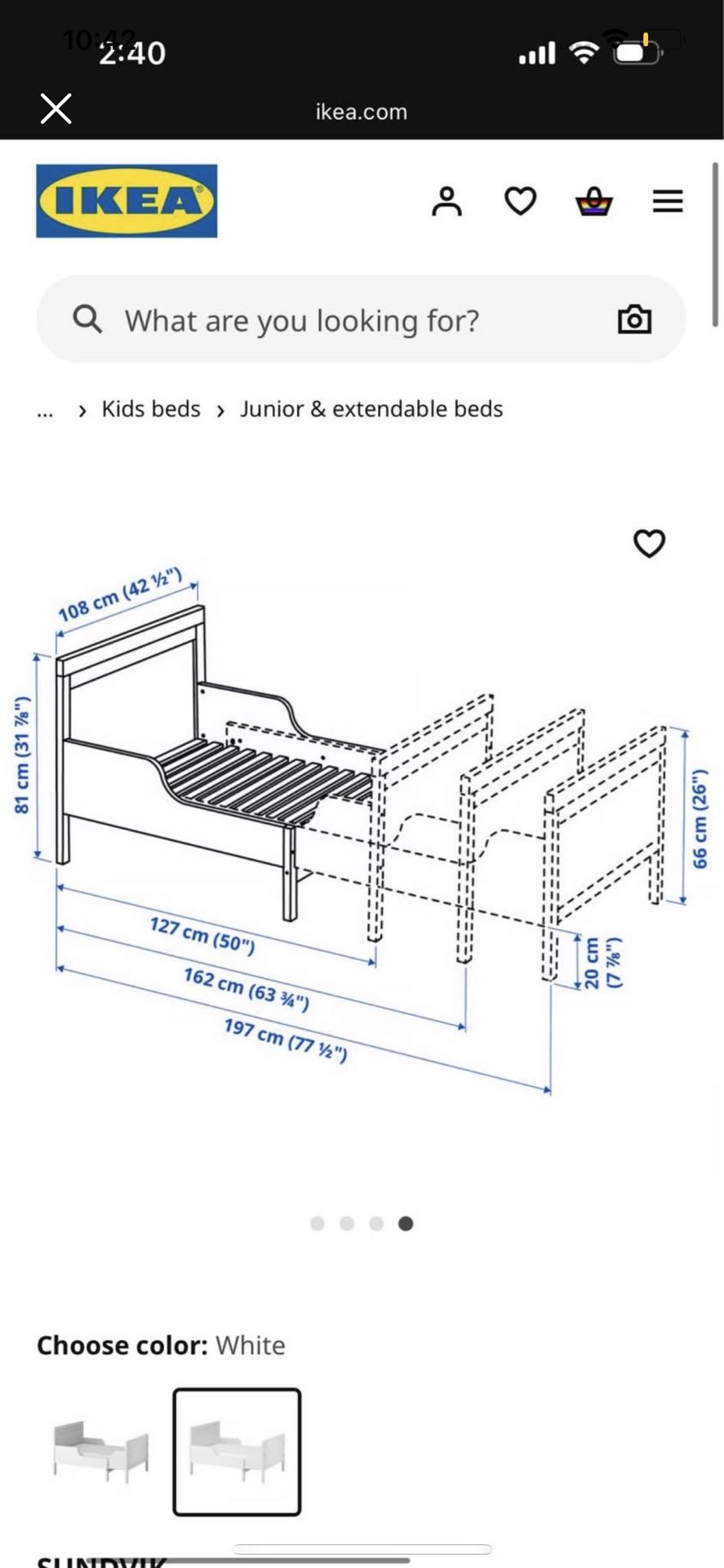 Toddler Bed See All Pictures Mattress Included