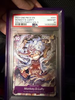 One Piece PSA 10 Slabs FS/FT