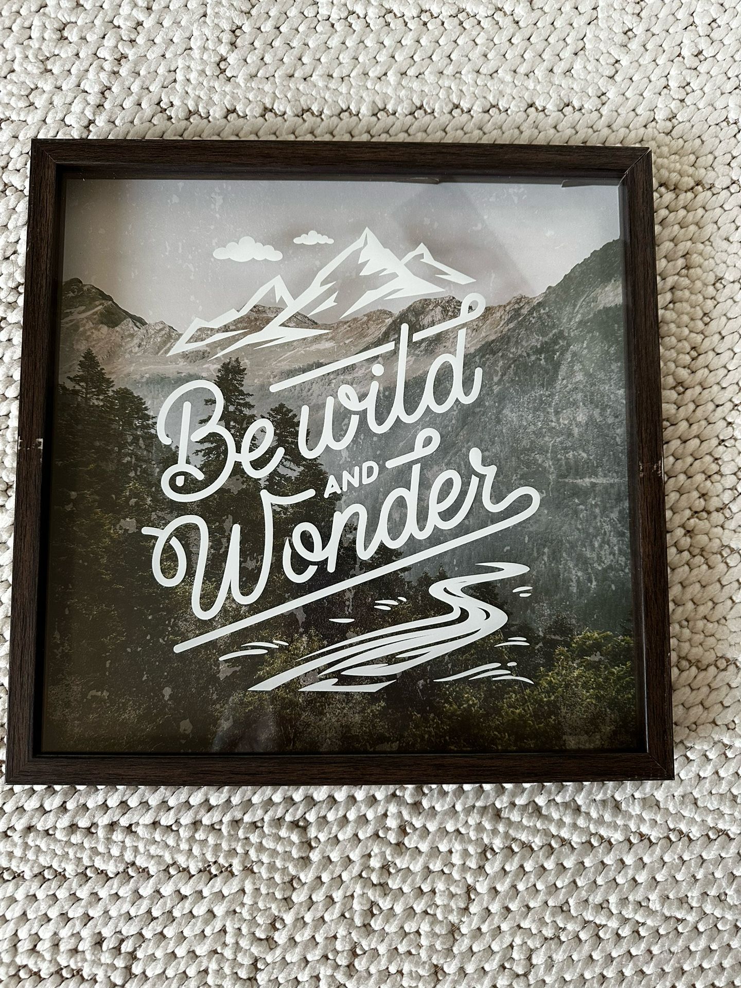 Decorative Under Glass Wall Art