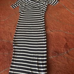 Navy/white Summer Dress