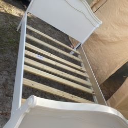 Full Bed Frame And Night Stand