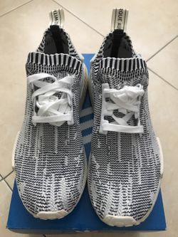Adidas NMD Camo Grey & white Glitch rare mint