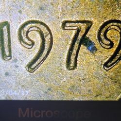 1979 No Mint DDO penny