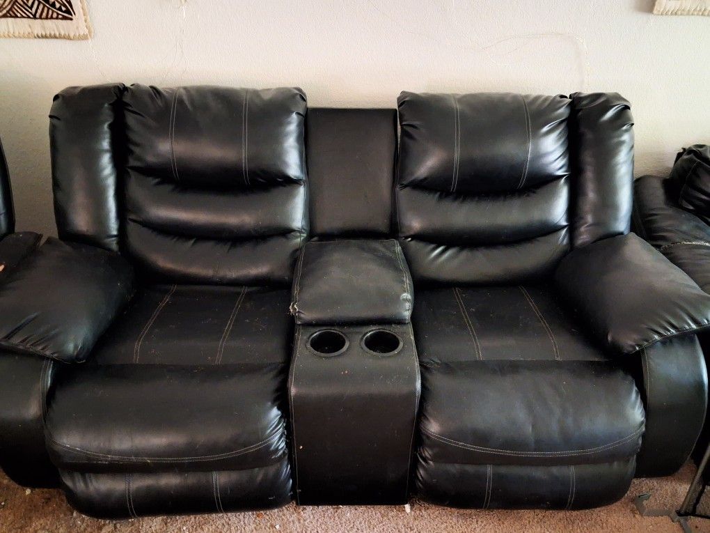 2 Seat Recliner (Fake Leather)