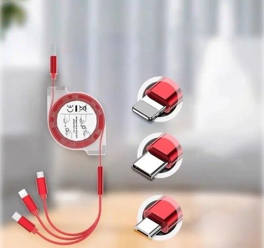 BRAND NEW EXCLUSIVE 3 N 1 FAST CHARGER, IPHONE ,ANDROID