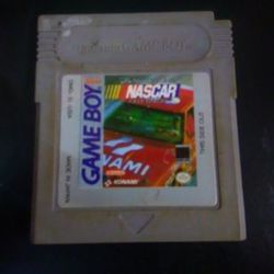 Vintage Rare Gameboy Nasacar Game Catridge