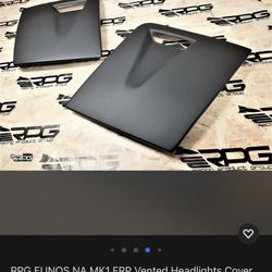 Na Miata Vented Headlight Cover 