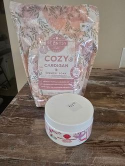 Scentsy bath salt and body scrub