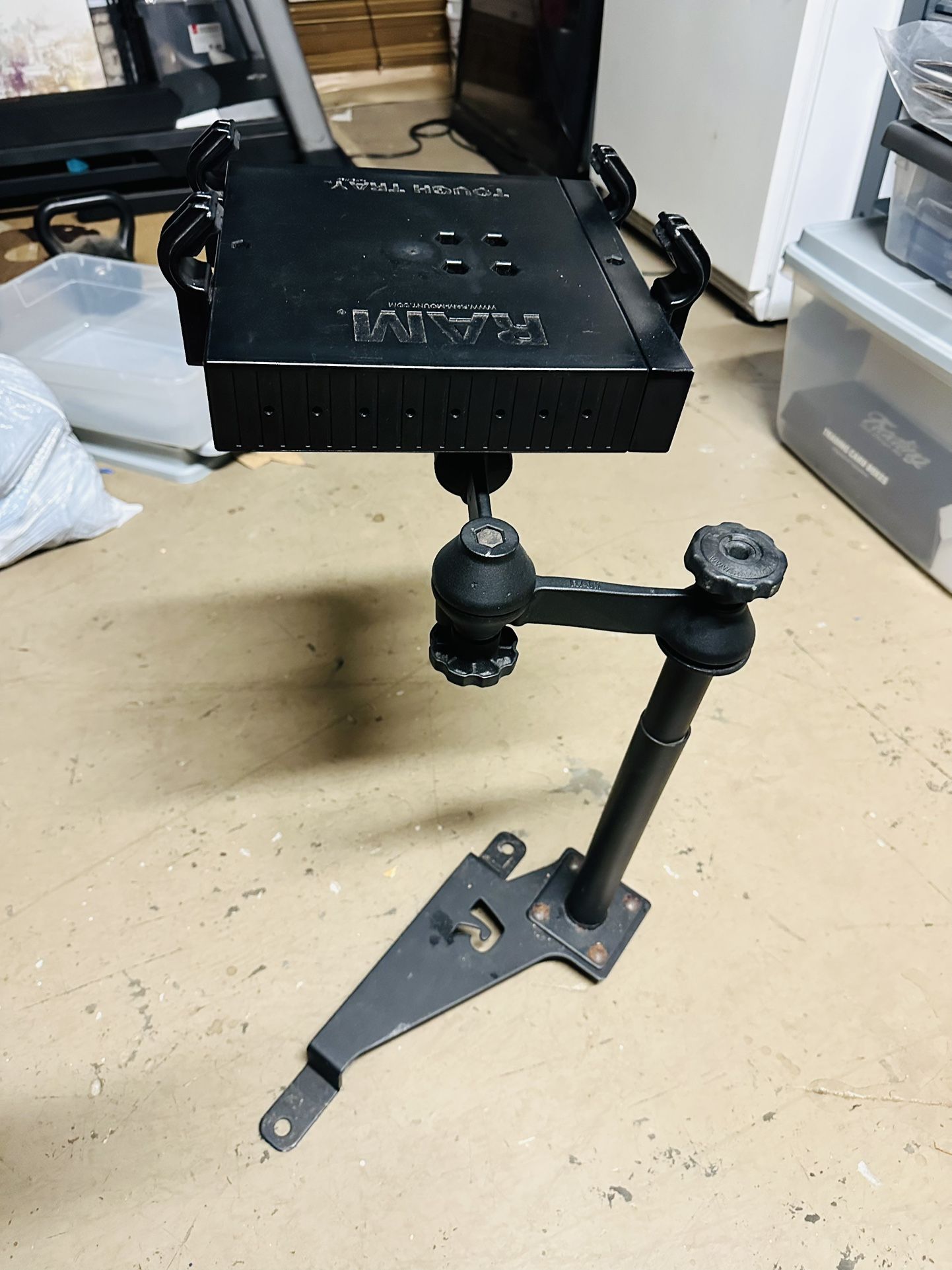 Police Issued RAM Tough Truck Laptop Car Holder
