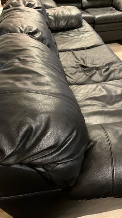 One Leather Sofa (3 seats)