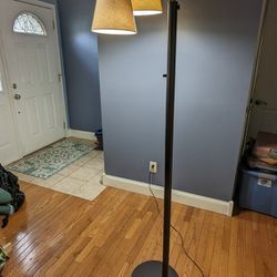  3-Light Dimmable Arc Floor Lamp