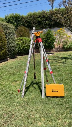survey level and tripod