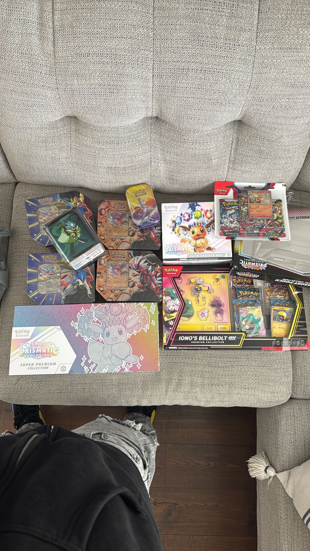 Pokemon Cards Super Premium Collection Box Prismatic Evolutions