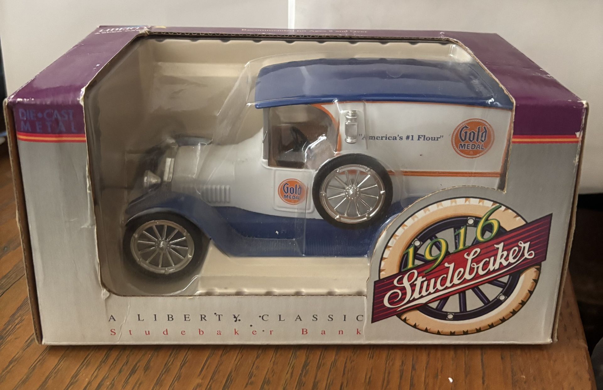 1916 Studebaker Diecast Model in the Original Packaging