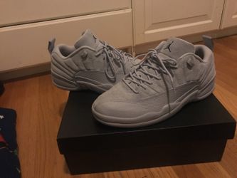 Brand new Jordan retro 12 low all grey size 11 with box