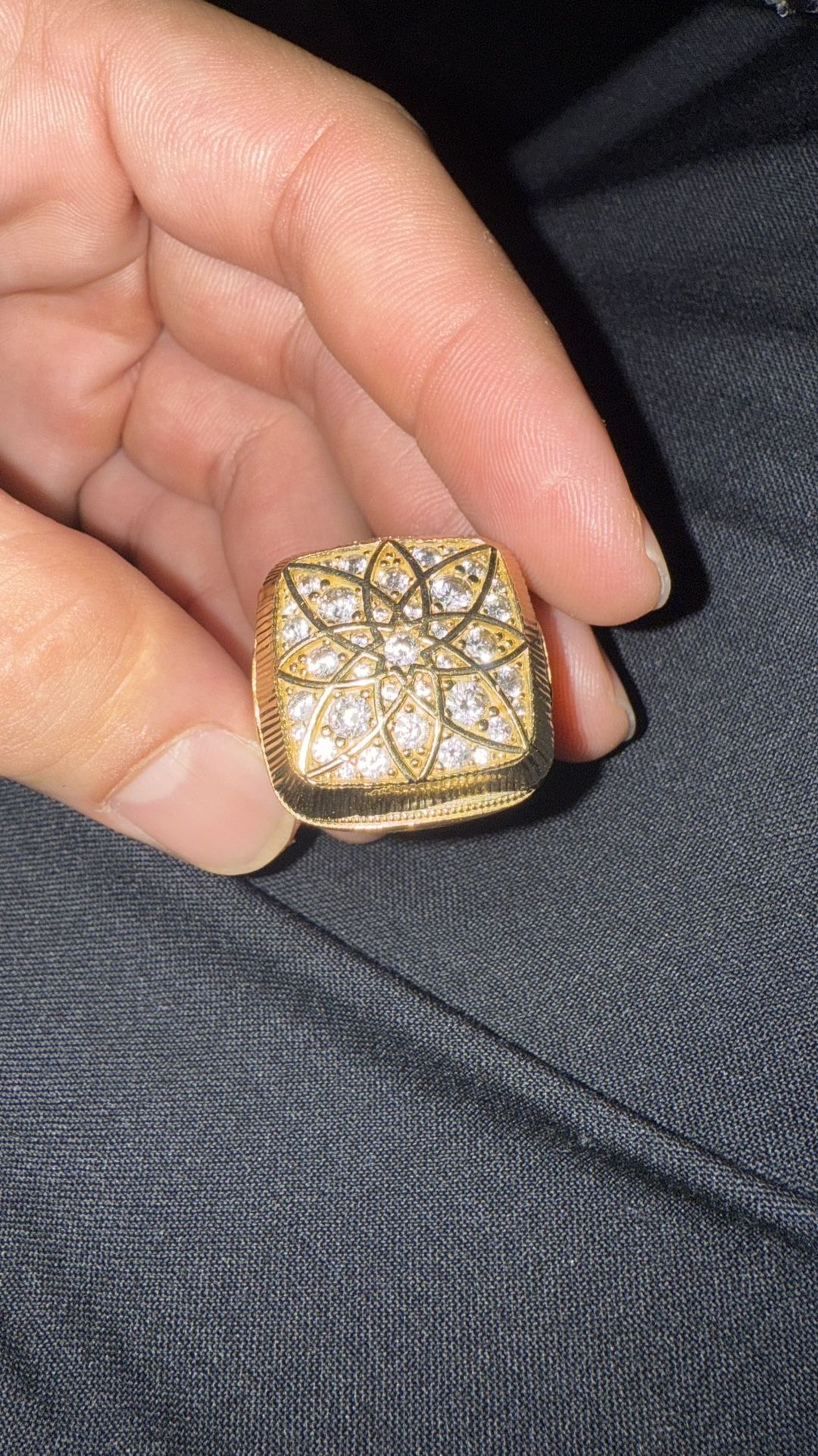 14k Diamond Ring