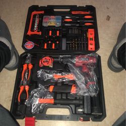 Wireless Drill With Tool Kit 