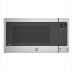 GE Profile Profile 2.2 cu. ft. Countertop Microwave in Stainless Steel with Sensor Cooking 