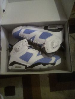 UNC Jordan 6s Size 10