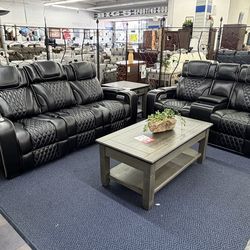 2 pc set: sofa, love (power)