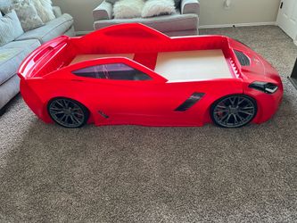 Kids Race Car Bed with Mattress for Sale