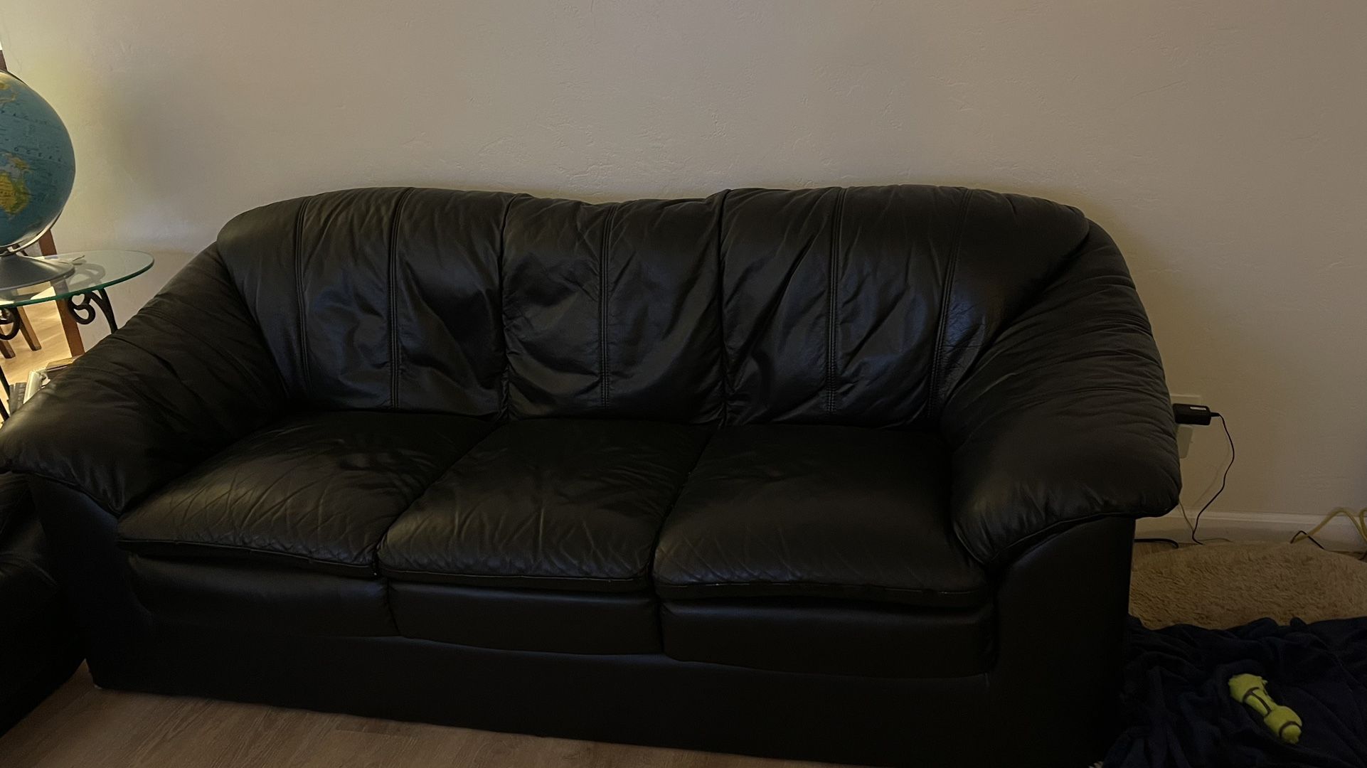 Black sofa