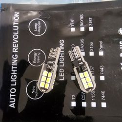 Bright T10 white Led can be used for interior lighting or exterior.