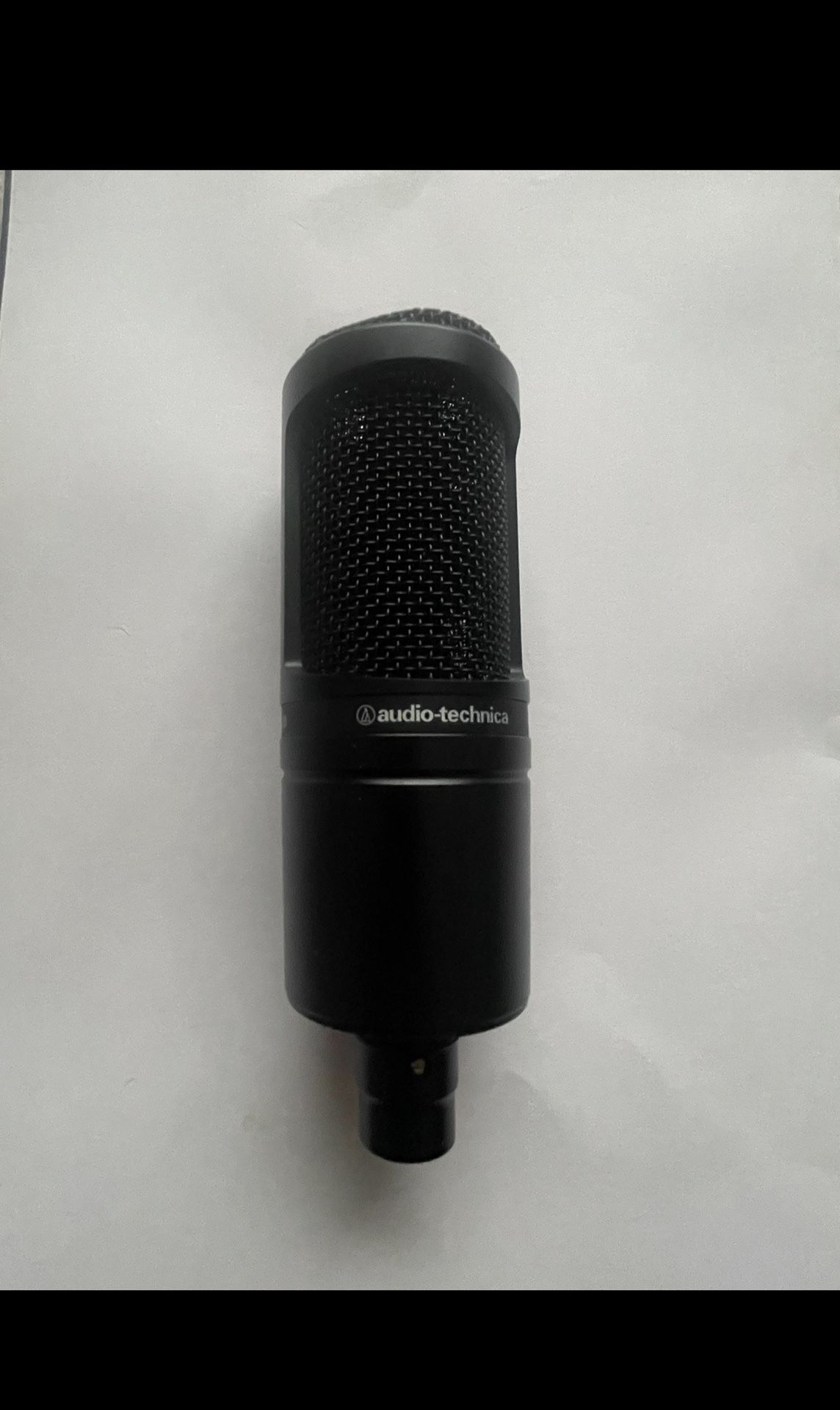 at2020 audio technica microphone