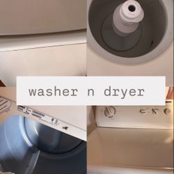 Washer N Dryer 