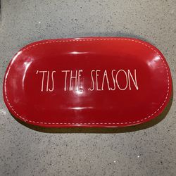 Rae Dunn Tis The Season Platter